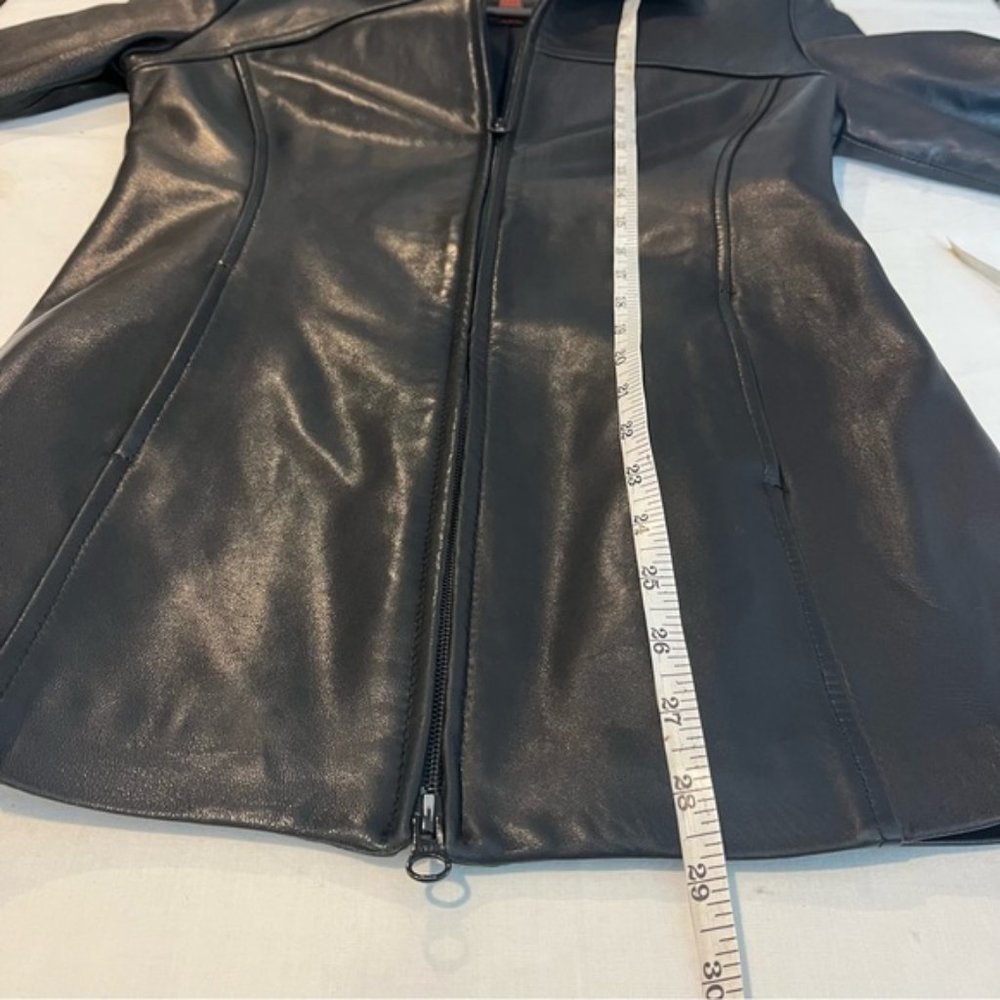 Danier Black Leather Jacket - Picture 14 of 16
